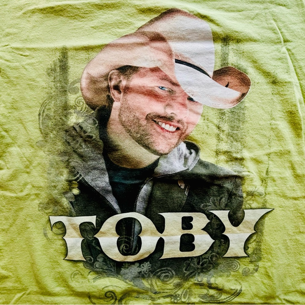 2010 Toby Keith - American Ride Tour Shirt Country Music Military